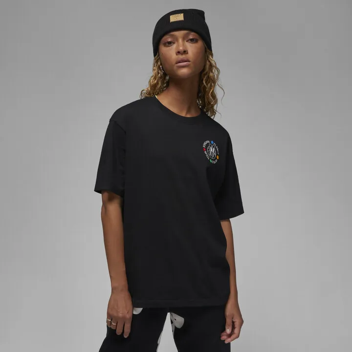 Women's Jordan Artist Series by Mia Lee T-Shirt in Black