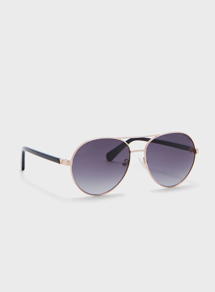 Gradient Round Sunglasses