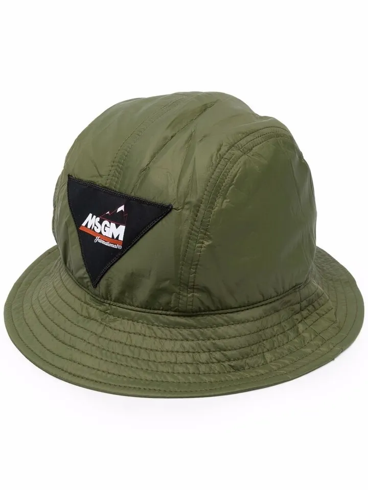 Logo-Patch Bucket Hat