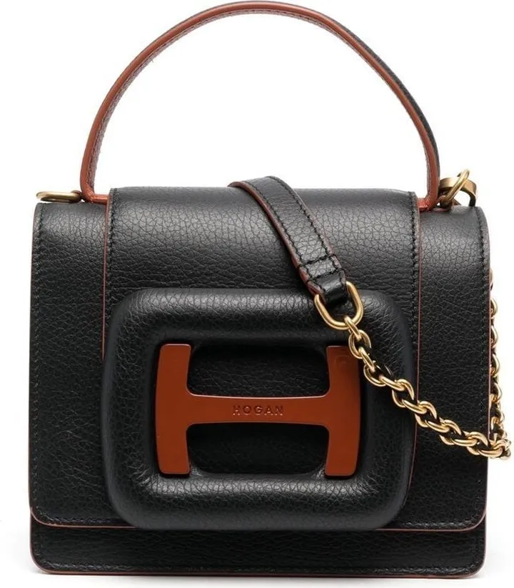 HOGAN- H-bag Leather Micro Bag
