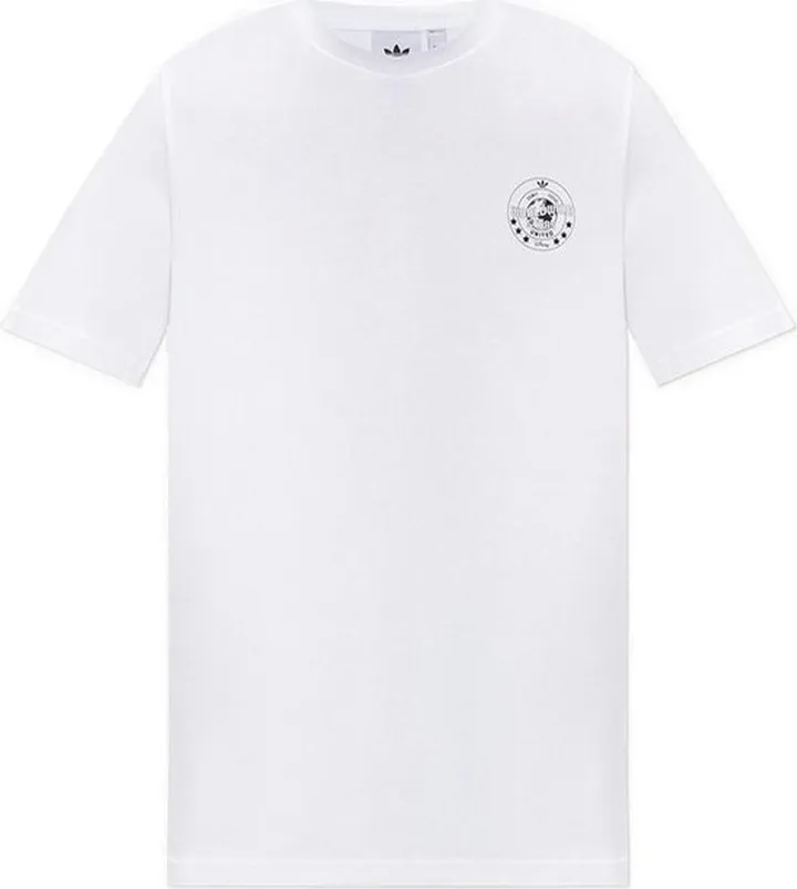 Adidas Originals Logo-Printed Crewneck T-Shirt