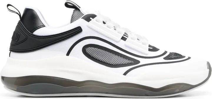 Panelled Low-Top Sneakers