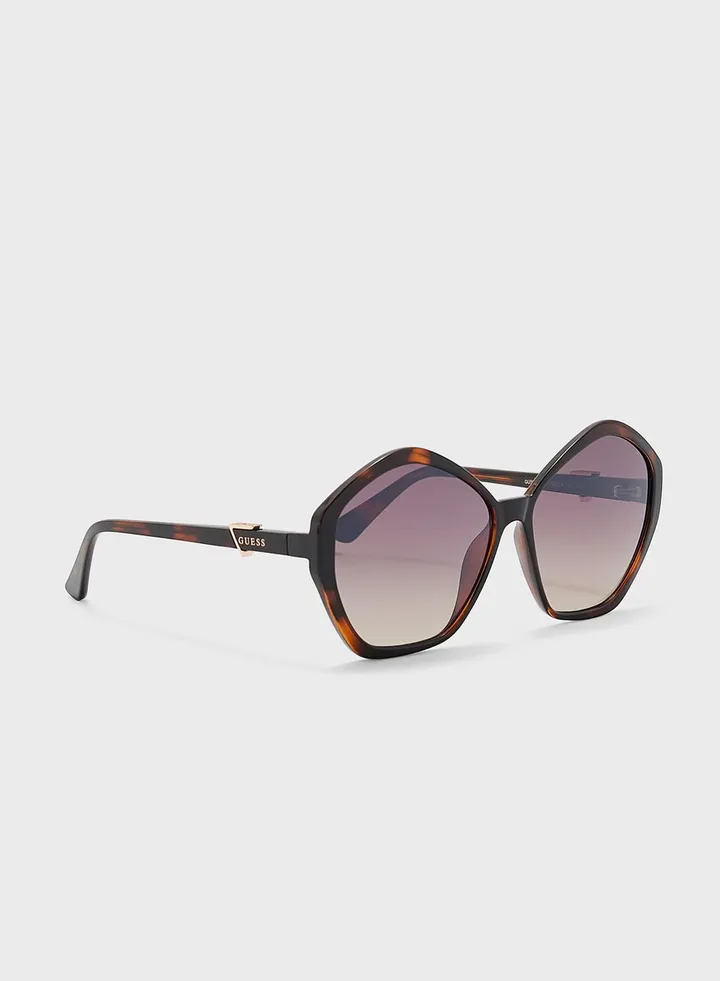 Octagon Shape Sunglasses