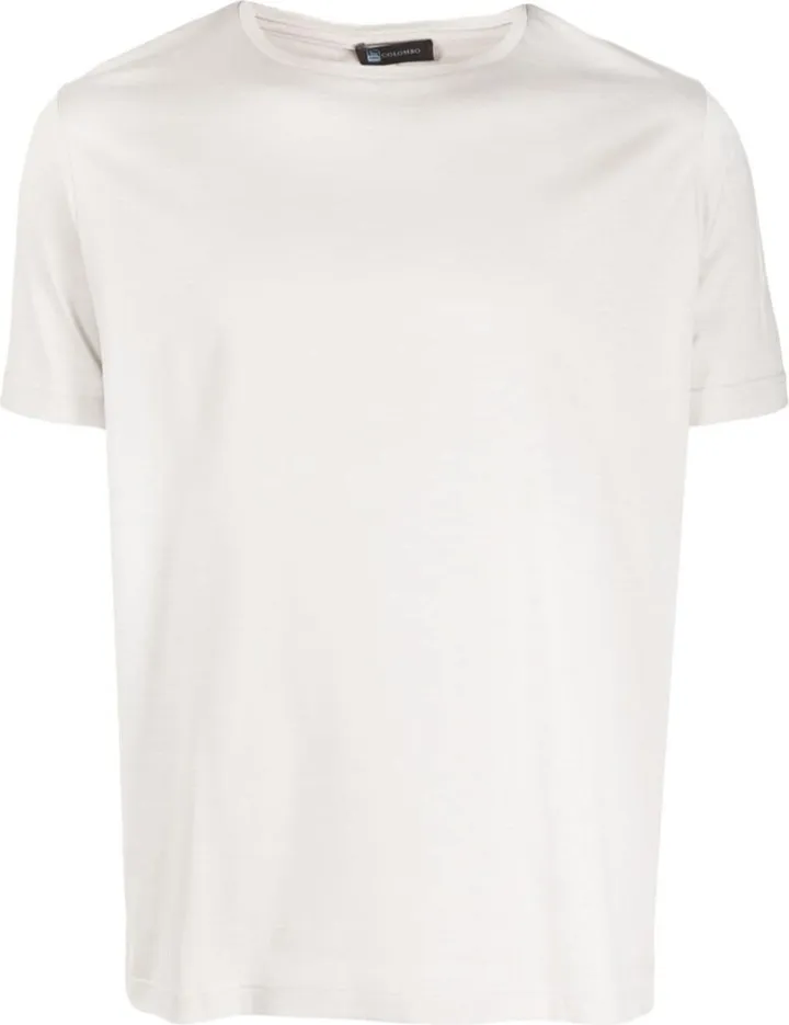 silk-cotton T-shirt
