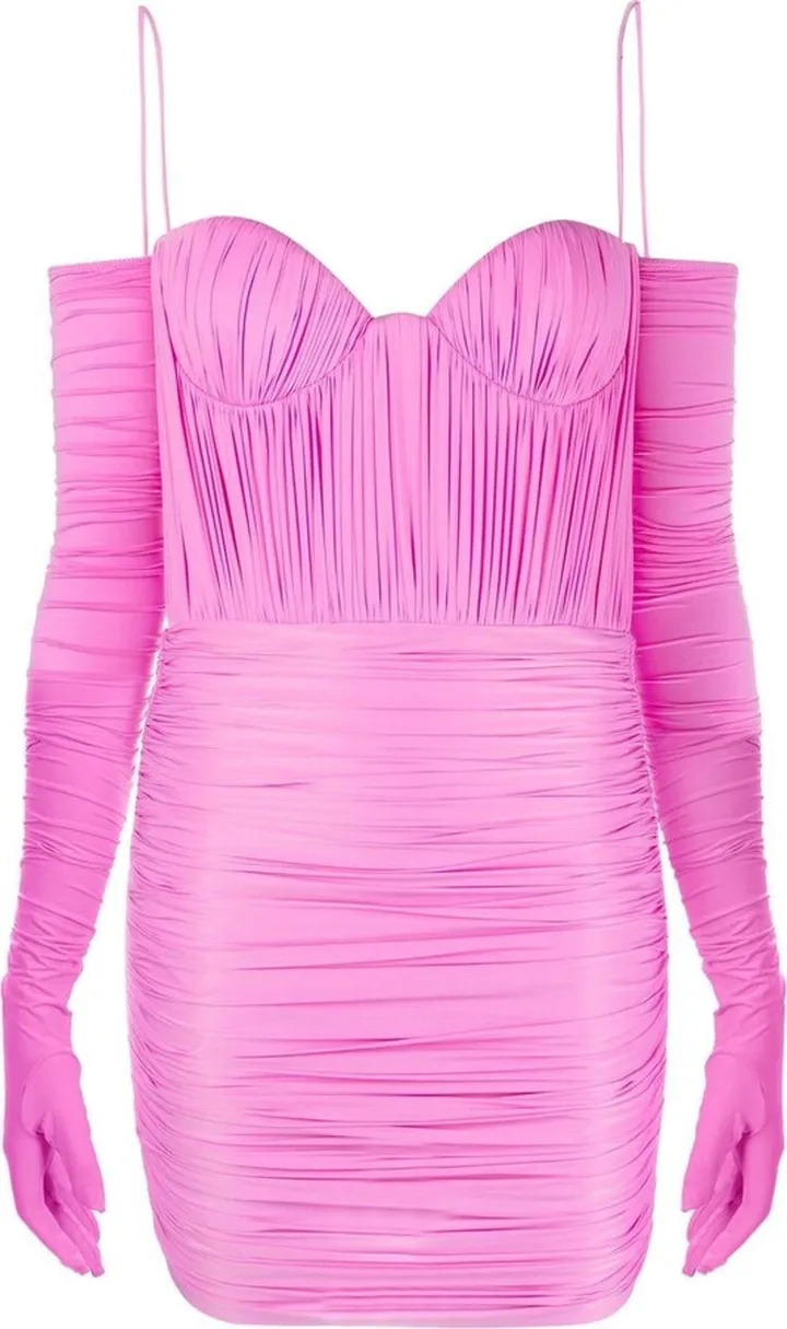Paige ruched minidress