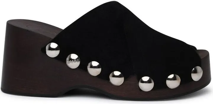 Ganni Stud Detailed Clogs