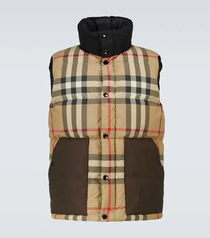 Kenwick checked down vest