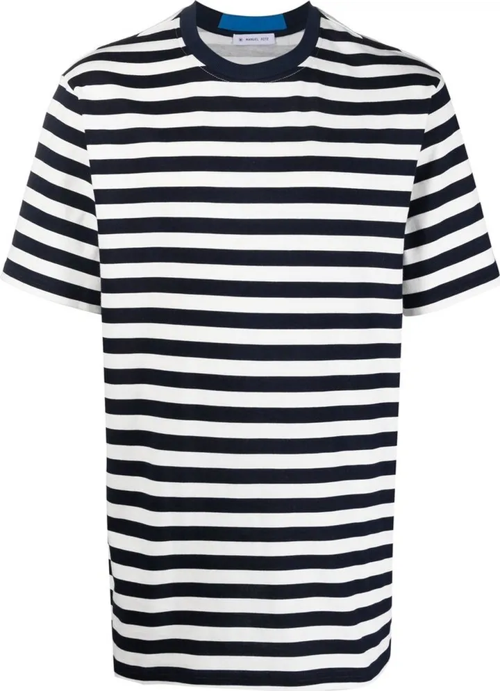 striped cotton T-shirt