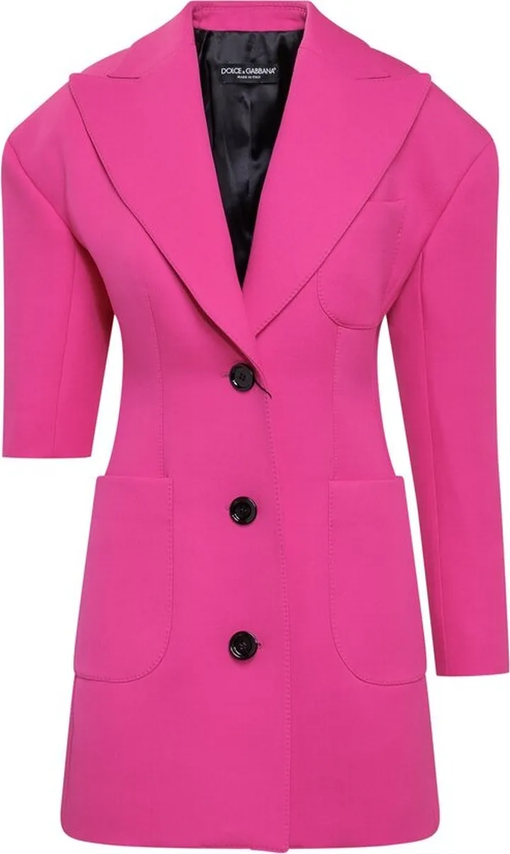 Dolce & Gabbana Asymmetrical Sleeved Jacket