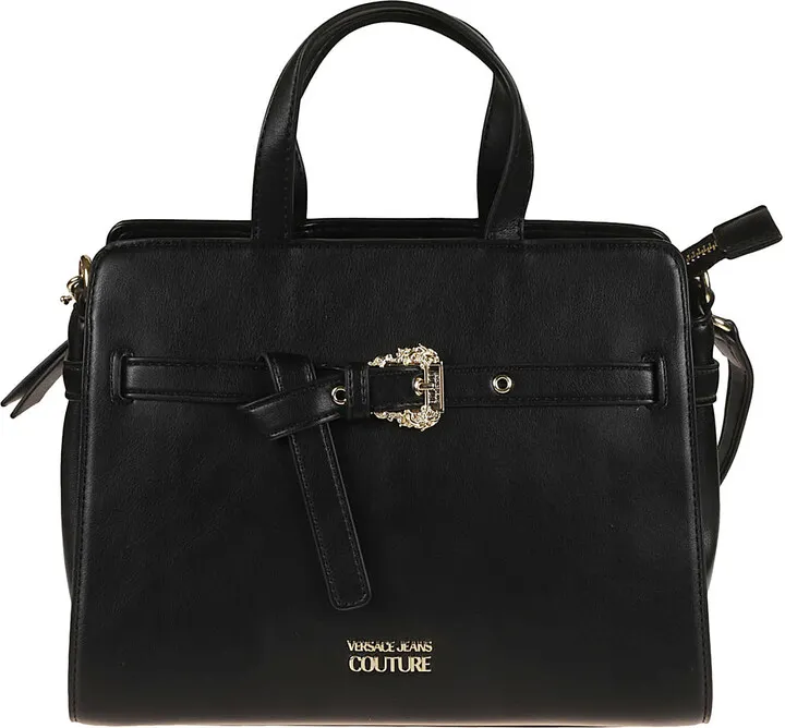 Jeans Couture Buckle-detail Shoulder Bag