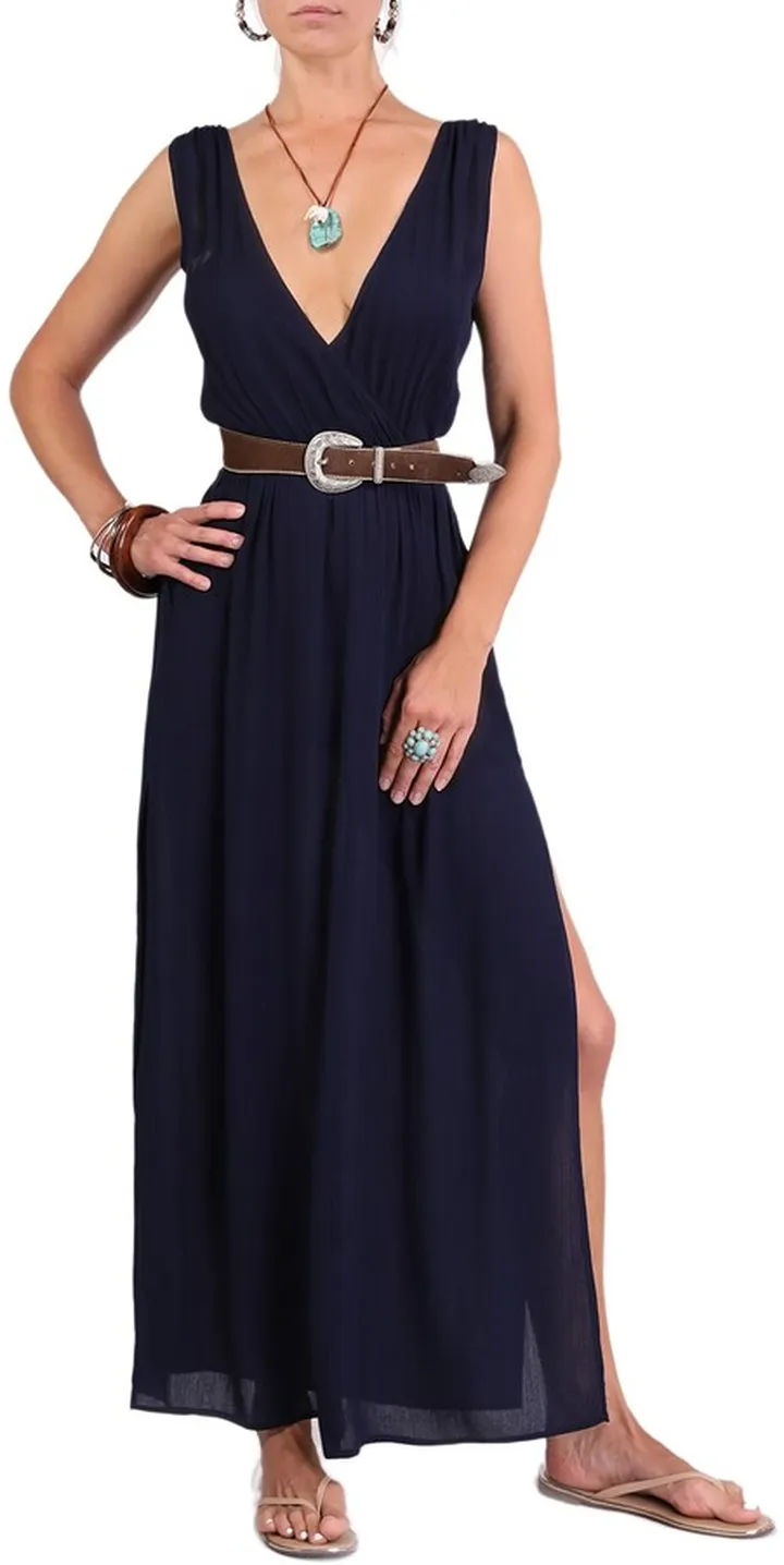 Meghan V-Neck Maxi Dress