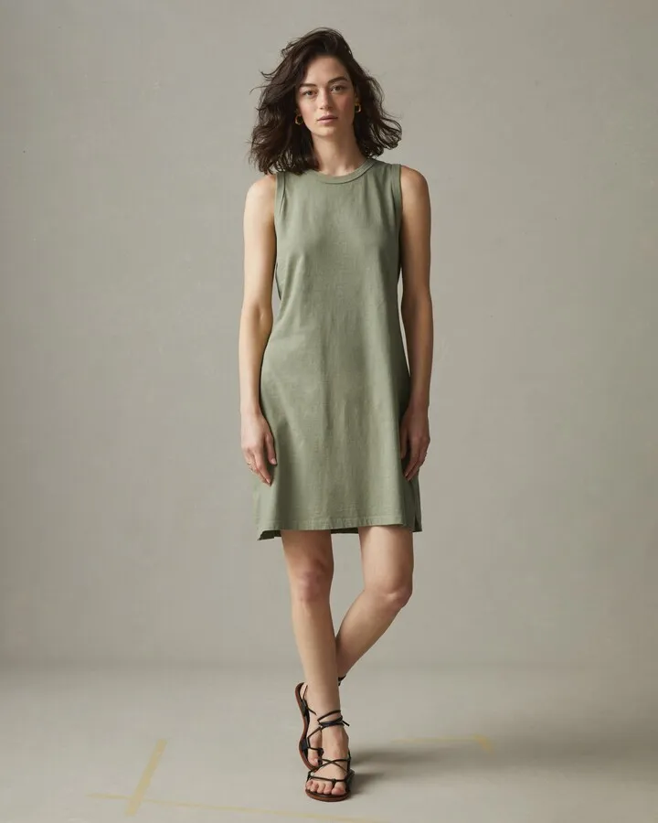 Muscle Tee Dress - Light Fatigue