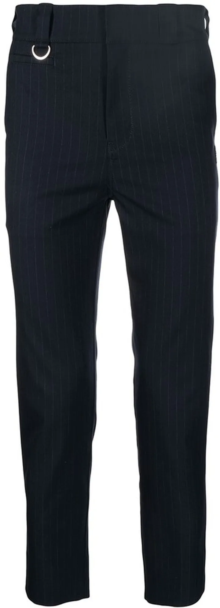 Pinstripe Cropped Trousers