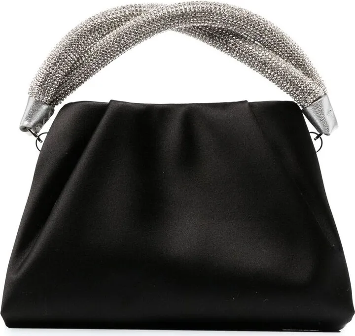 Black Berenice Silk Bag
