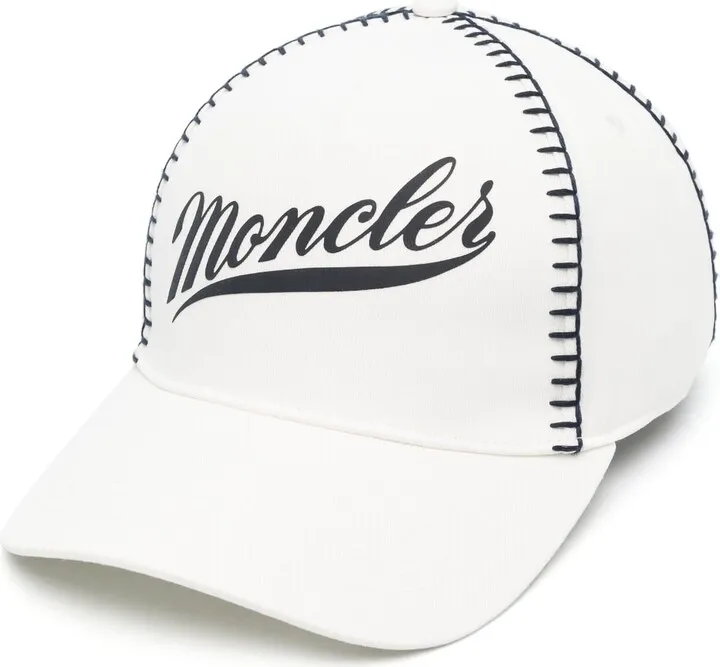 Logo-Stamp Cotton Cap