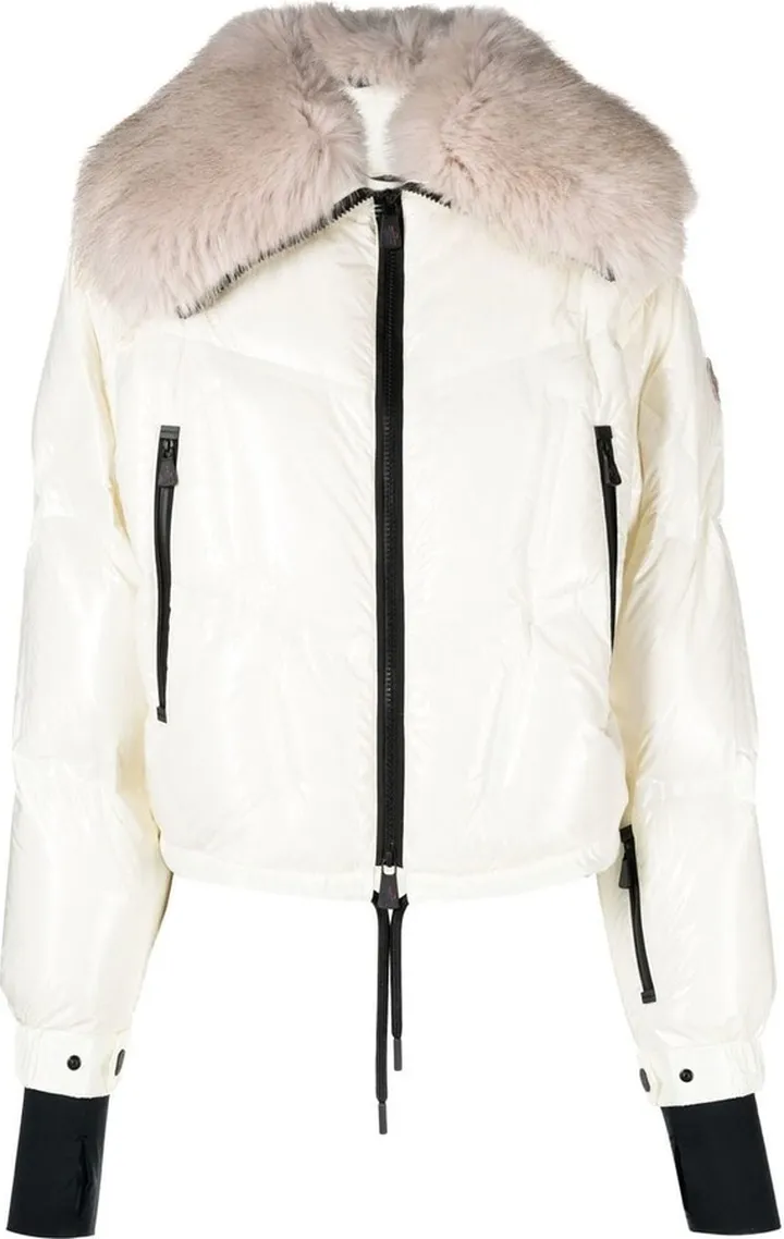 Faux-Fur Trim Puffer Jacket