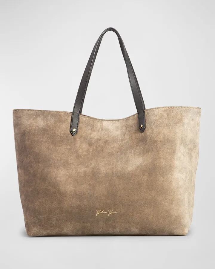 Pasadena East-West Suede Tote Bag