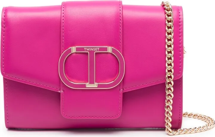 Logo-Plaque Crossbody Bag
