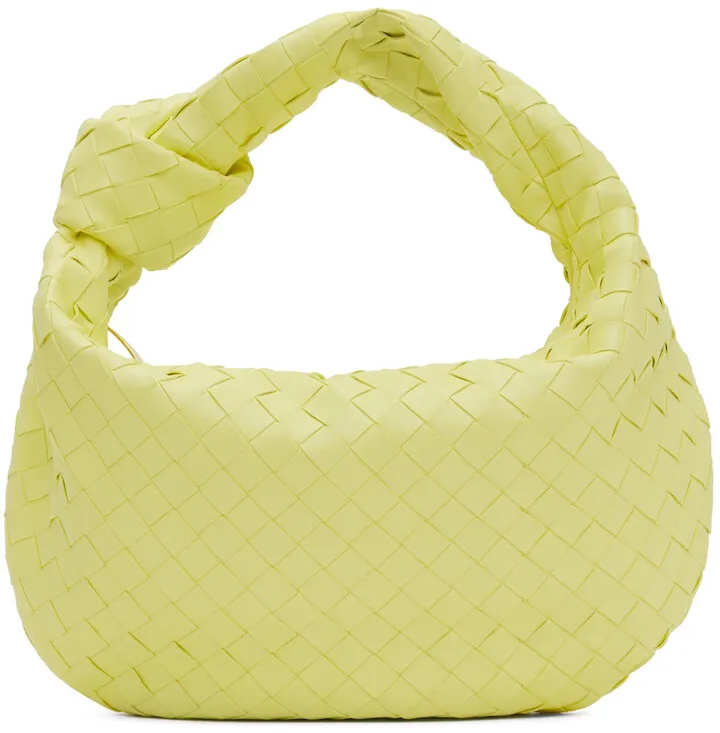 Bottega Veneta Yellow Teen Jodie Shoulder Bag