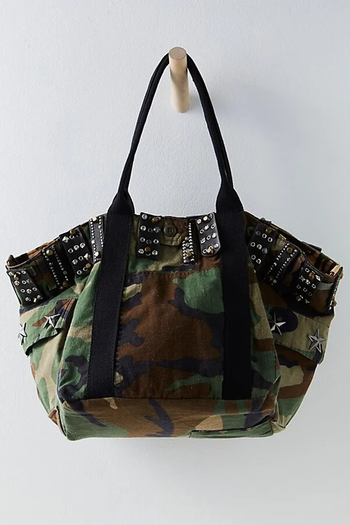 Ibiza Camo Tote Bag by Free People