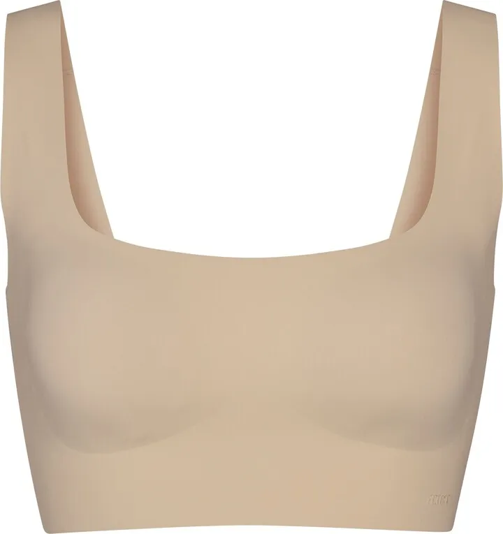 Naked Scoop Longline Bra | Sand