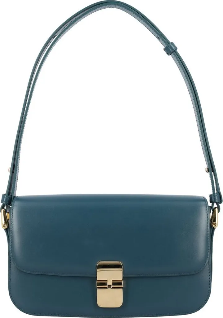 A.P.C. Grace Foldover Top Shoulder Bag
