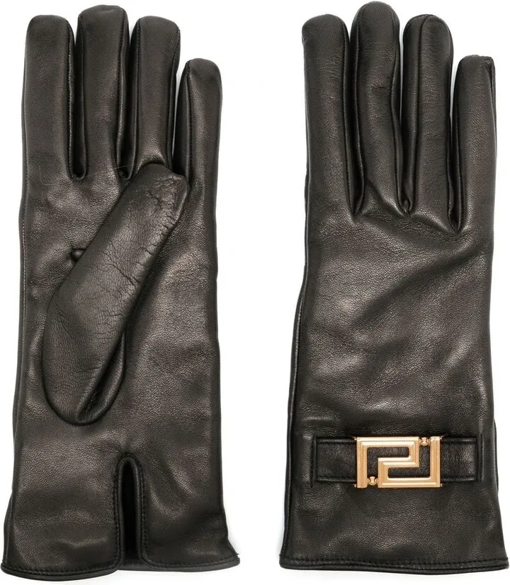 Greca-plaque gloves