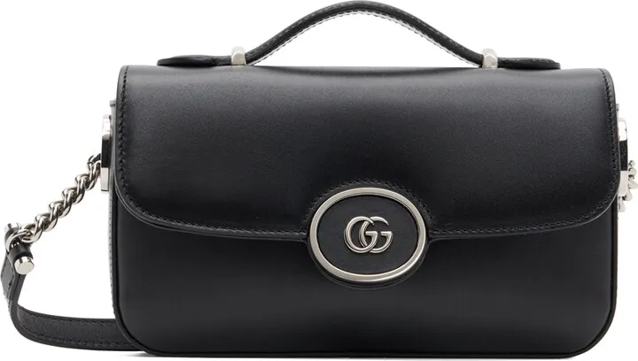 Gucci Black Mini Petite GG Shoulder Bag