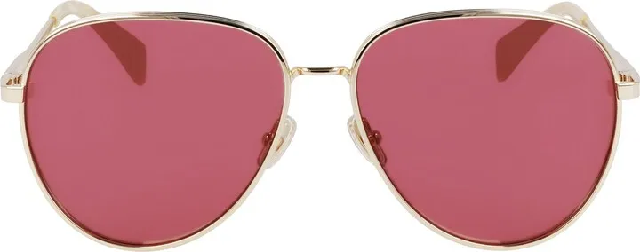 Arpege 61mm Gradient Aviator Sunglasses