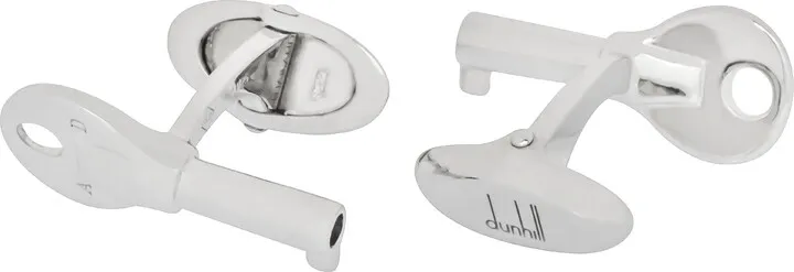 Dunhill Attache Key Sterling Silver Cufflinks 18FUM8202040TU