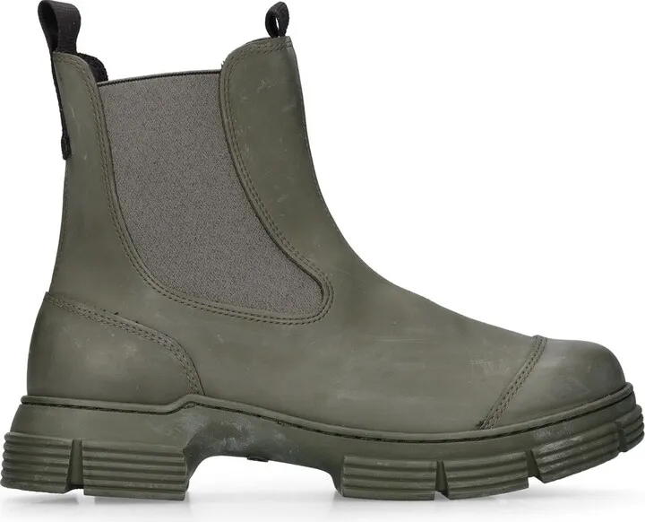 45mm Rubber ankle boots