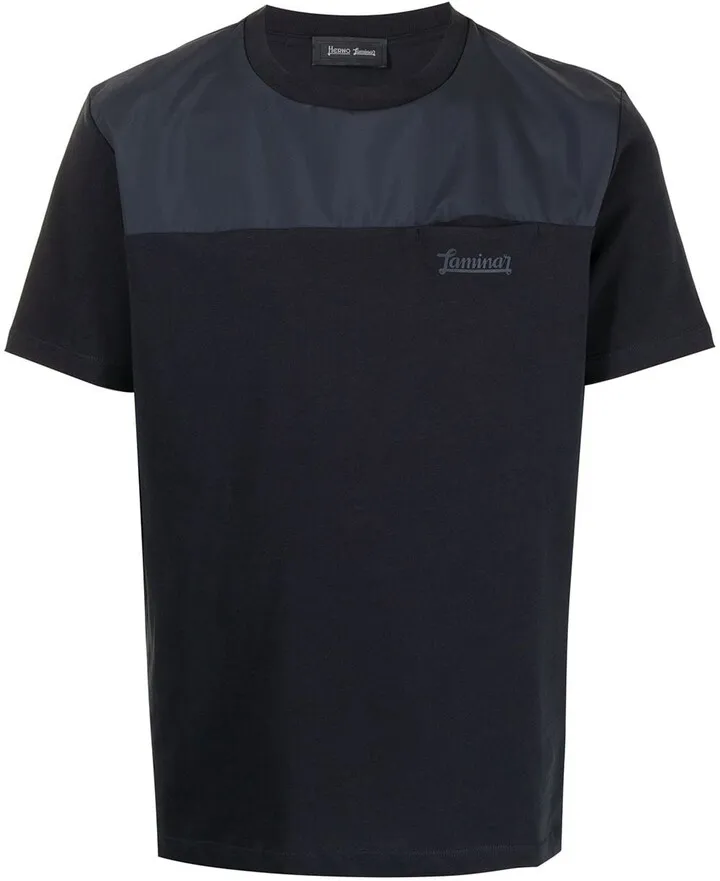 Laminar panelled T-shirt