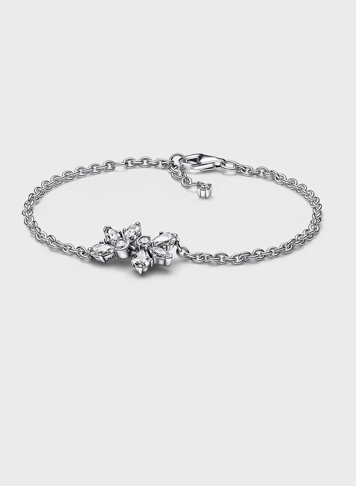 Sparkling Herbarium Cluster Chain Bracelet