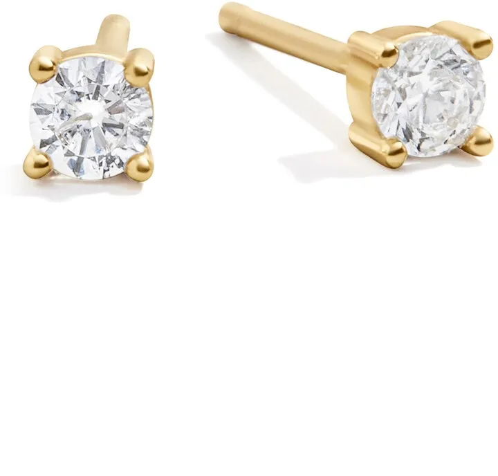 Magnolia Crystal Stud Earrings
