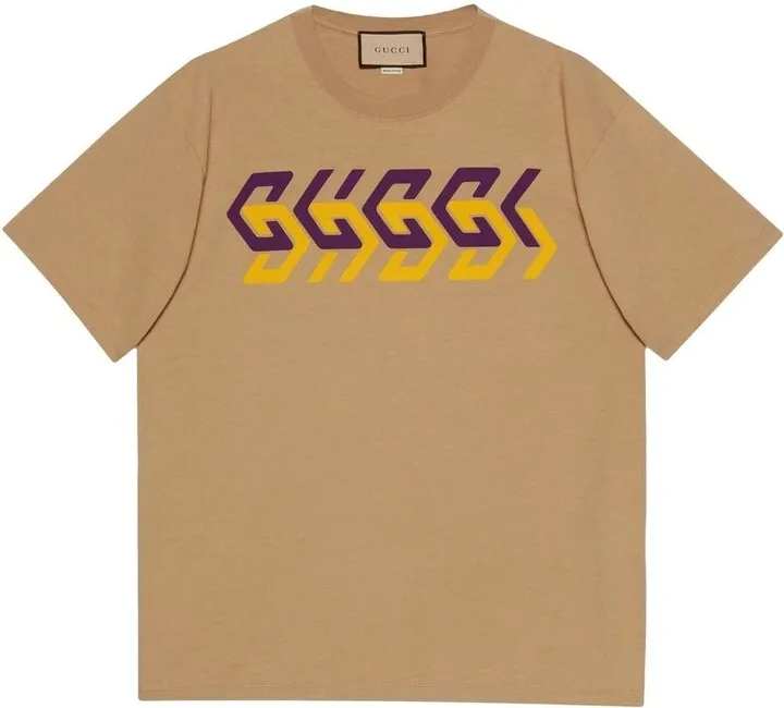 mirror logo-print short-sleeve T-shirt