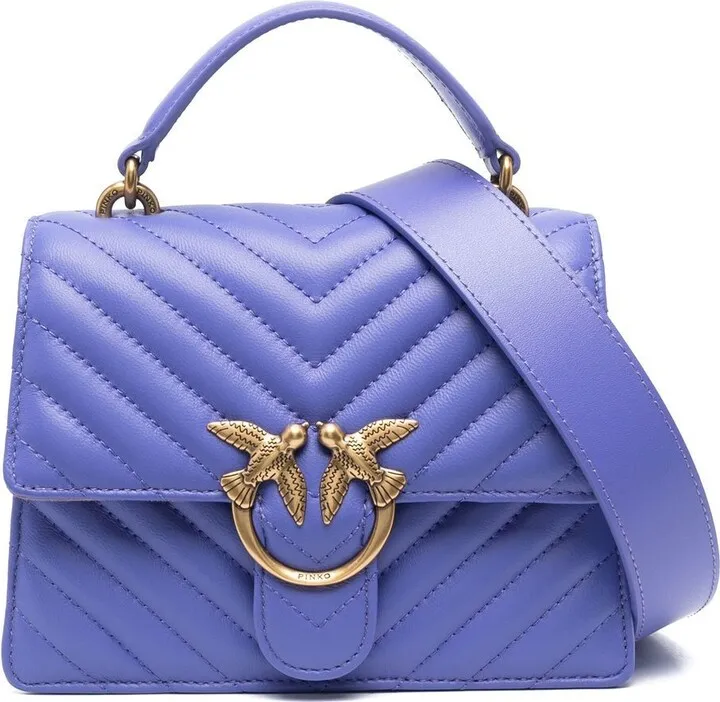 Love One quilted shoulder bag
