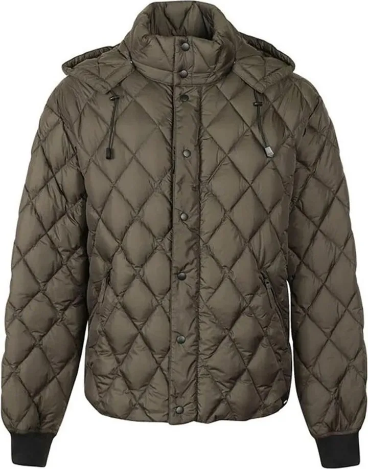 Aspesi Diamond Quilted Hooded Jacket