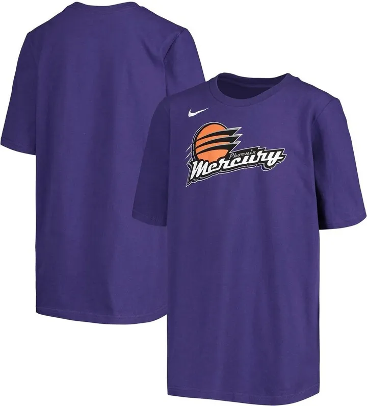 Men's Nike Purple Phoenix Mercury Wnba Logo T-shirt