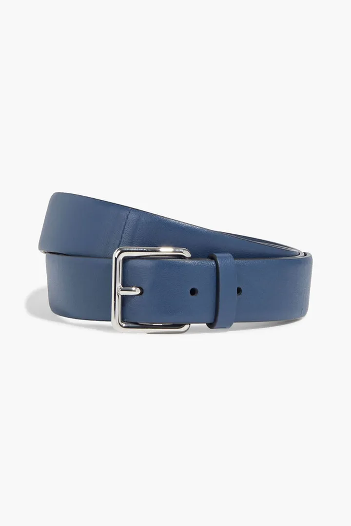 Leather belt