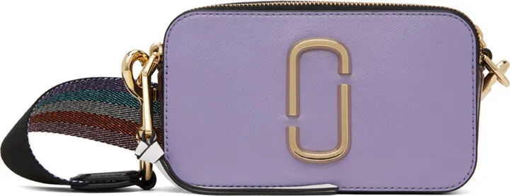 Marc Jacobs Purple 'The Colorblock Snapshot' Bag