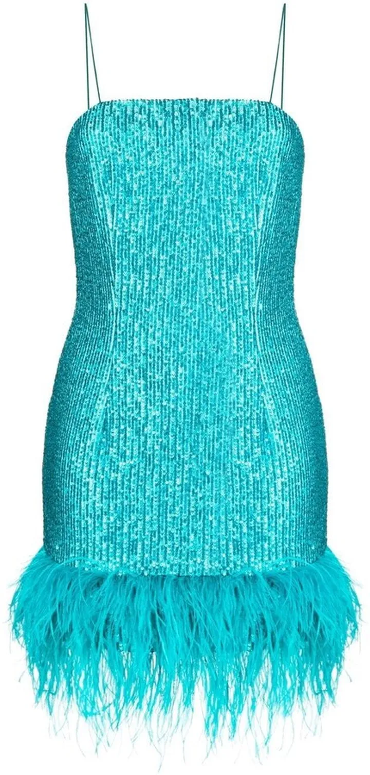 Missing Hours sequinned mini dress