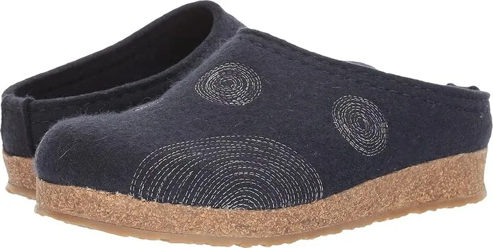 Haflinger Spirit (Med Blue) Women's Clog Shoes