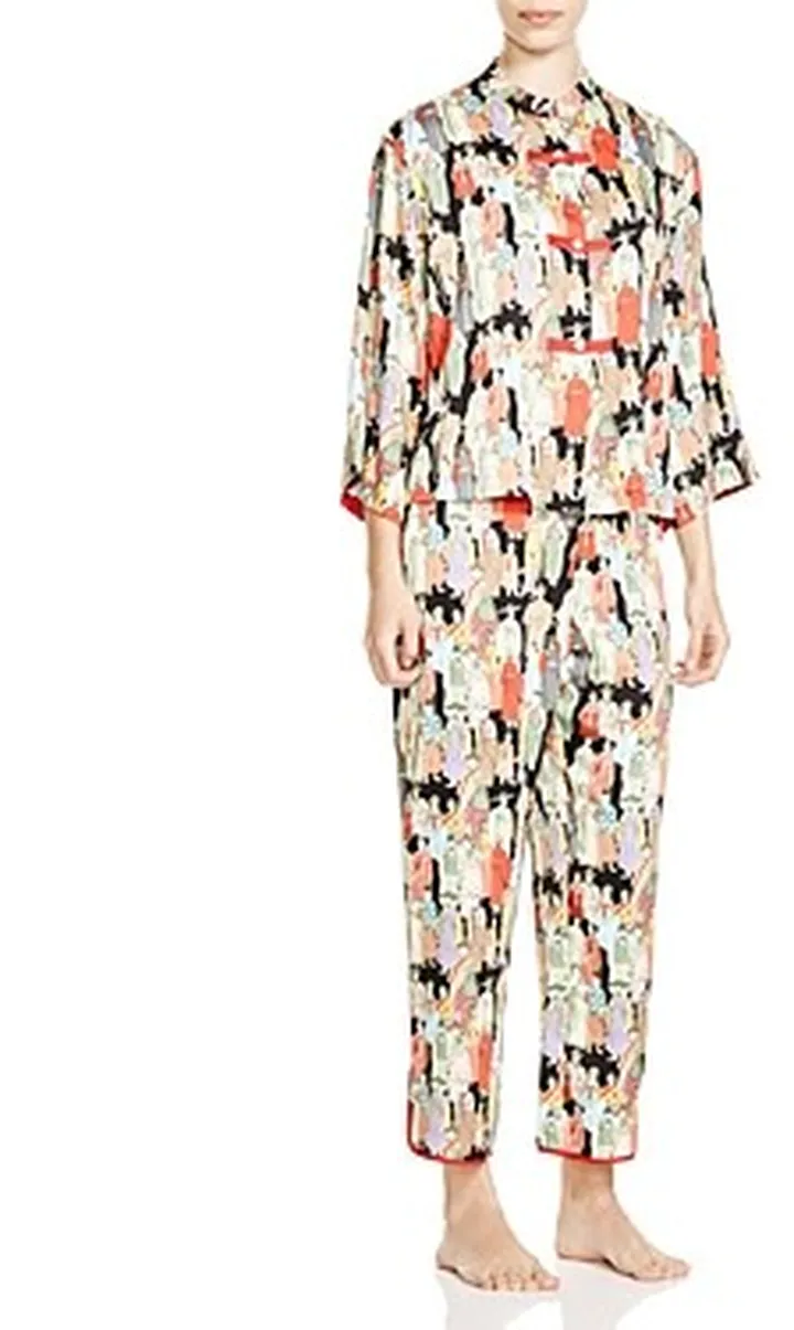 Natori Dynasty Mandarin Pajama Set