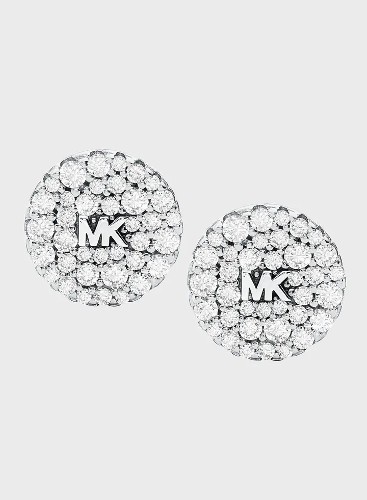 Logo Stud Earrings