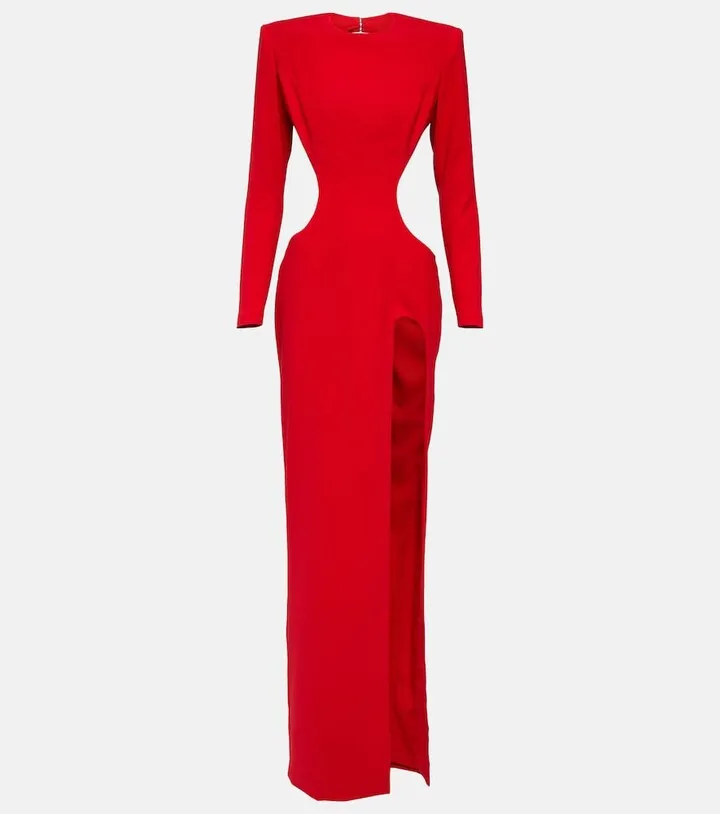 Cutout gown