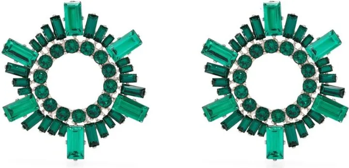Begum crystal-embellished earrings