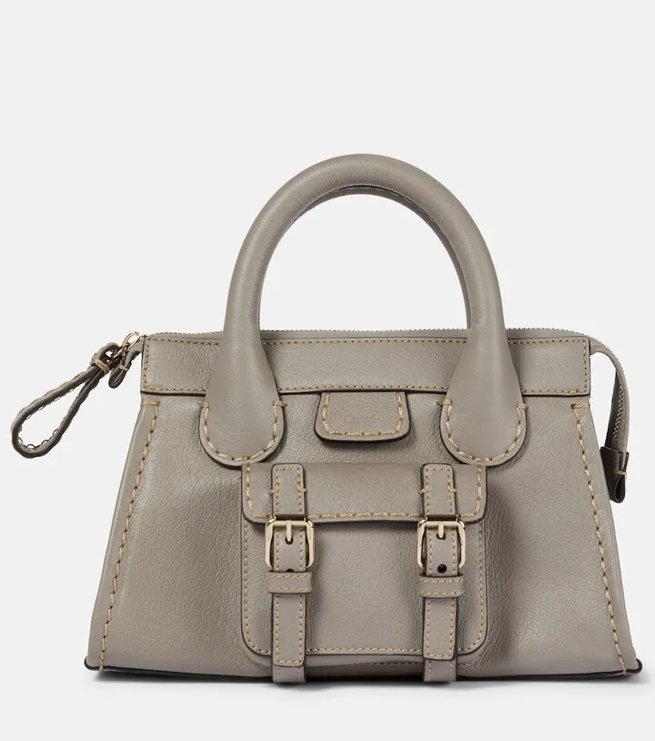 Edith Mini leather tote