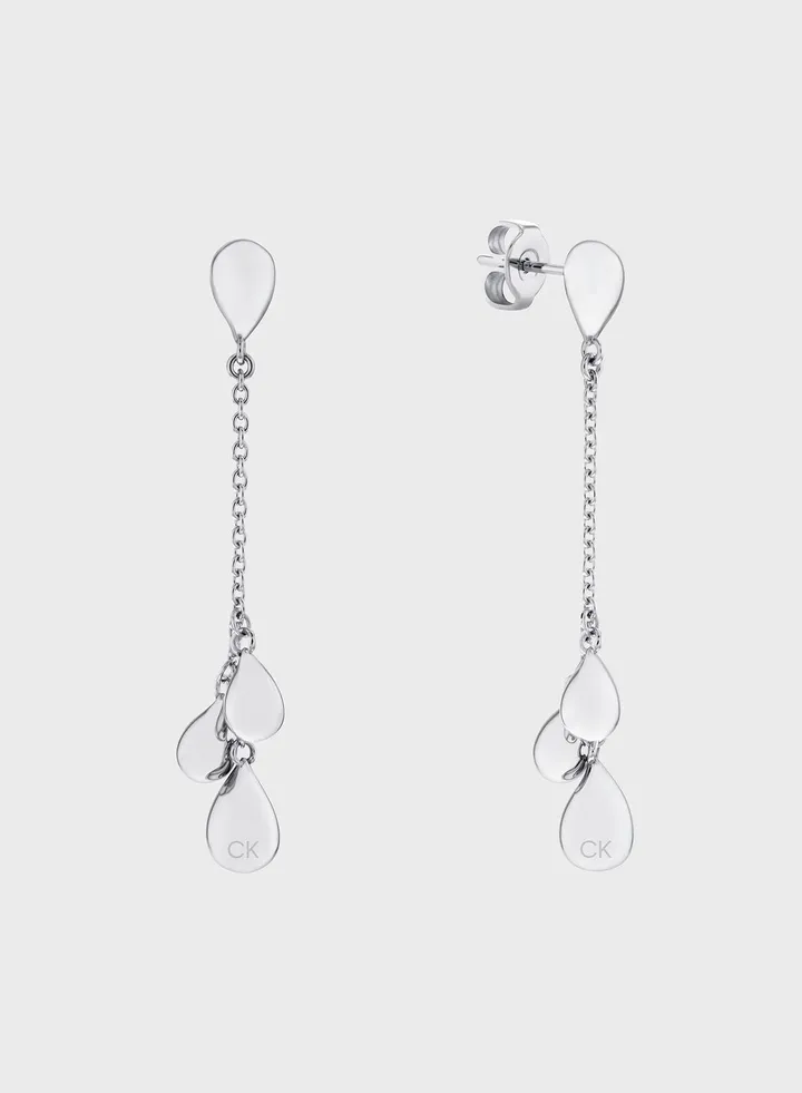 Sculptured Drops Earrings