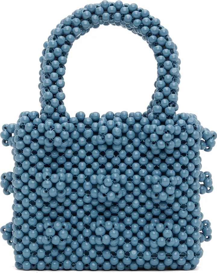Shrimps Blue Mini Antonia Bag