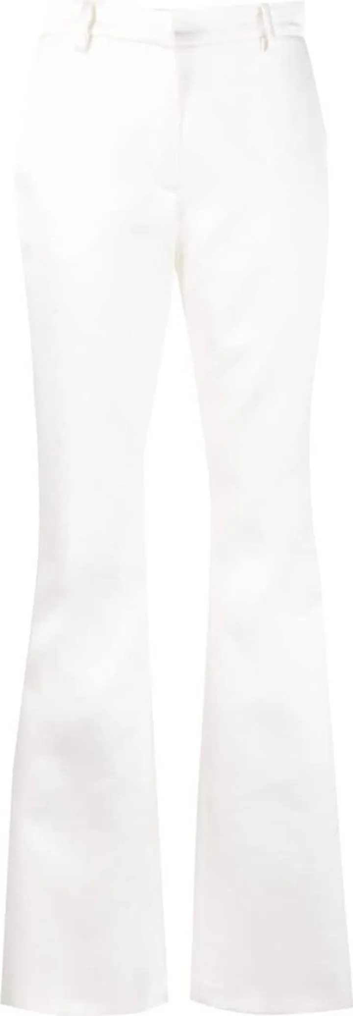 High-Waist Straight-Leg Trousers